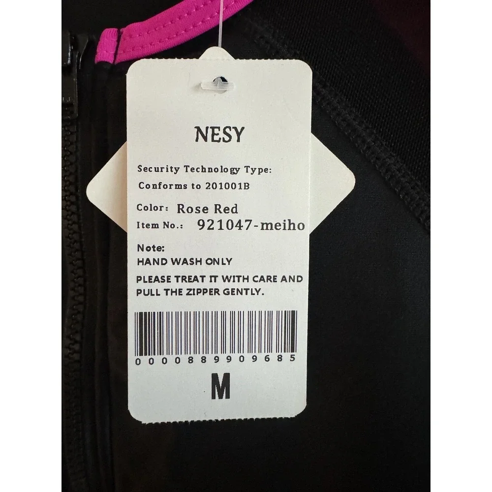 NESY ONE PIECE LONG SLEEVE RASH GUARD SWIMSUIT, Medium Wetsuit Athletic